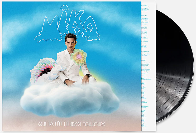mika nouvel album tete fleurisse toujours vinyl LP CD edition collector