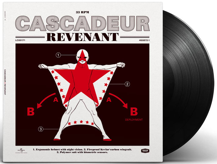 Cascadeur revenant nouvel album edition vinyle lp CD 2022