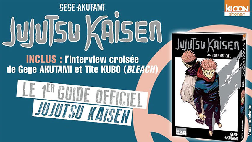 jujutsu kaisen guide officiel guidebook