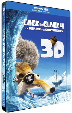 Age-de-glace-4-derive-continents-Steelbook-Blu-ray-3D-2D-DVD-edition-collector
