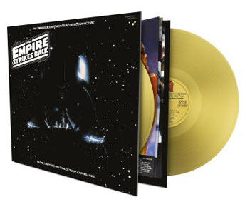 Star Wars Vinyle Coffret collector limité Hologramme Gold BO soundtrack
