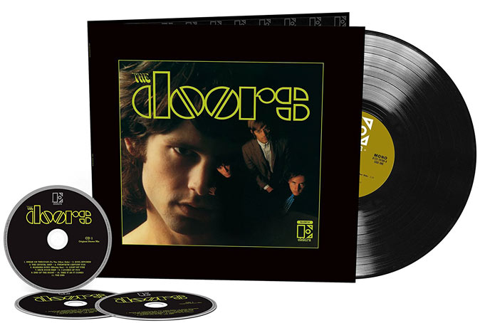 The-doors-50th-anniversary-coffret-deluxe-3CD-Vinyle-LP-Remasterise-Stereo-Mono