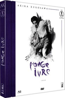 l-ange-ivre-kurosawa-edition-collector-Blu-ray--DVD--Livre