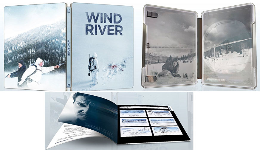 Wind-River-steelbook-edition-limitee-amazon-storyboard-livre-Blu-ray