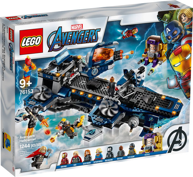LEGO heliporteur Avengers 76153
