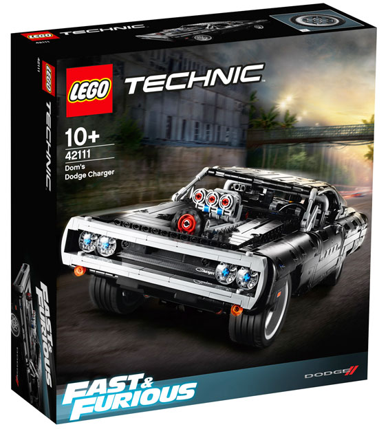 Lego Fast Furious Dodge Charger Dom toreto