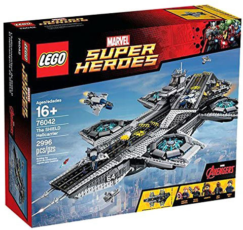 heliporteur 76042 Lego collection rare avengers