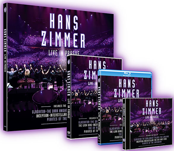 Hans Zimmer Live in Prague coffret collector édition Deluxe