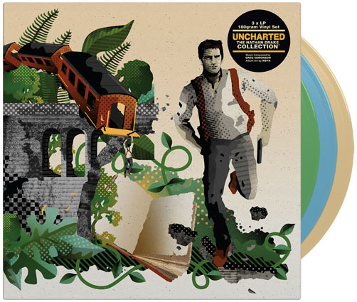 Vinyle-Nathan-drake-collection-edition-collector-iam8bit-collector-ost-soundtrack