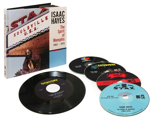 isaac-Hayes-Spirit-of-menphis-cofffret-collector-edition-limitee-CD--Vinyle-45t