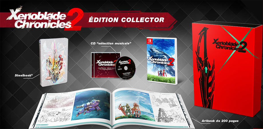 Xenoblade-2-edition-collector-Steelbook-artbook-CD-Nintendo-Switch