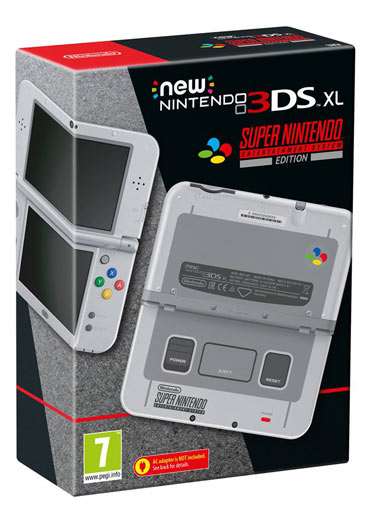 Console-nintendo-3DS-XL-edition-limitee-Super-Nintendo-SNES
