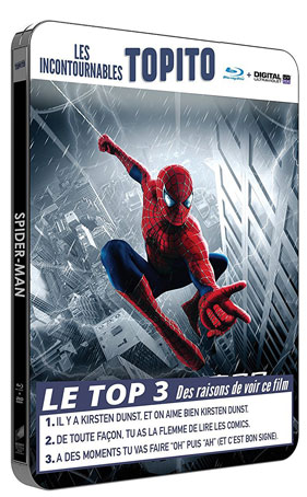 Spiderman-raimi-steelbook-Blu-ray-boitier-metal-topito