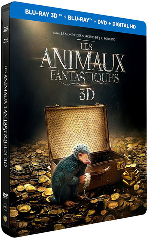 Steelbook-Les-animaux-fantastique-edition-limitee-Amazon-sortie-2017-Bluray-DVD