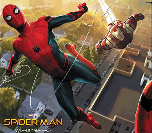 Spiderman-Homecoming-Spider-Man-Artbook-livre-2017