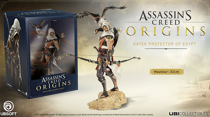 Figurine-collector-Assassins-Creed-origins-egypt-Bayek-2017