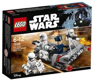 LEGO-star-wars-75166-Pack-Combat-Speeder-Transport-figurines