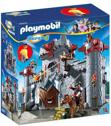 Playmobil-6697-Citadelle-Transportable-Du-Baron-Noir-dragon