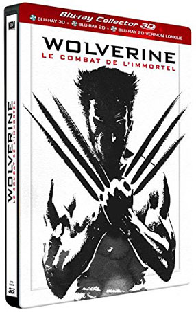 Wolverine-Le-combat-de-l-immortel-Steelbook-edition-Collector-Bluray-DVD-3D