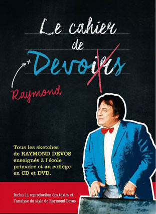 Le-cahier-de-Devos-Raymond-CD-DVD-sketches-ecole-primaire-college
