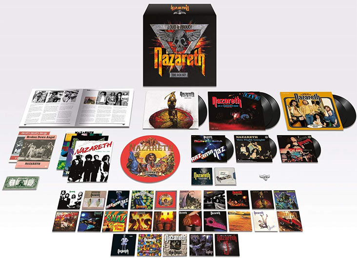 Coffret-collector-Nazareth-Loud-Proud-Box-set-edition-limiee-Vinyle-LP