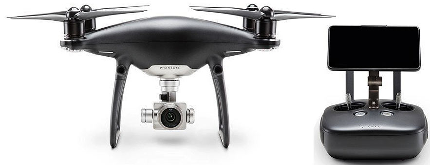 Drone-Phantom-4-Pro-Plus-edition-speciale-limitee-obsidian-Noir-4K