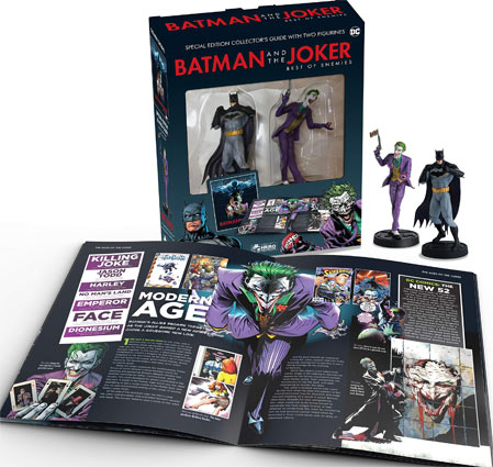 Livre-figurine-Batman-Joker-collectibles