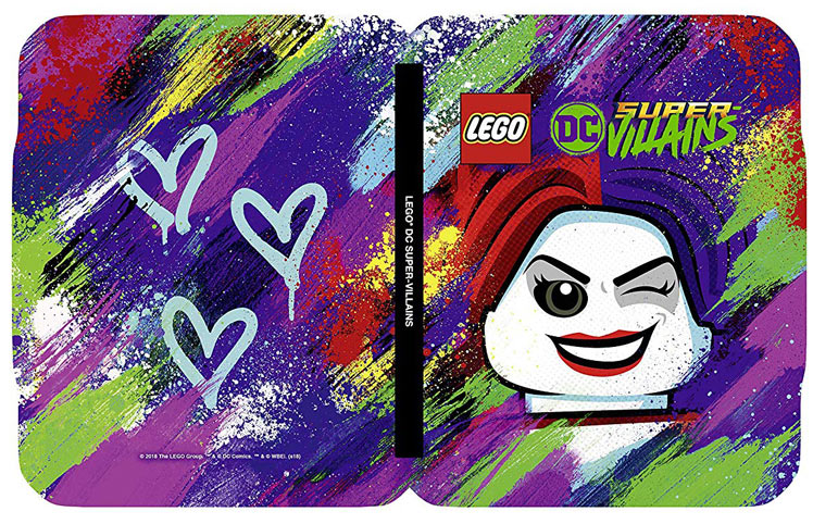 Steelbook-lego-dc-super-vilains-Harley-Quinn