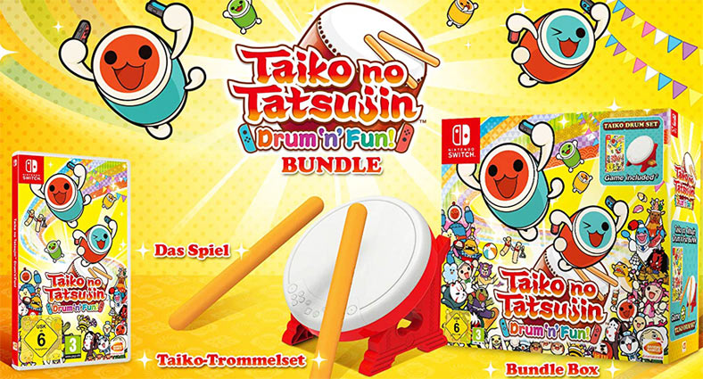 Jeu-tambour-Nintendo-Switch-Taiko-no-tatsujin-coffret-collector-bundle