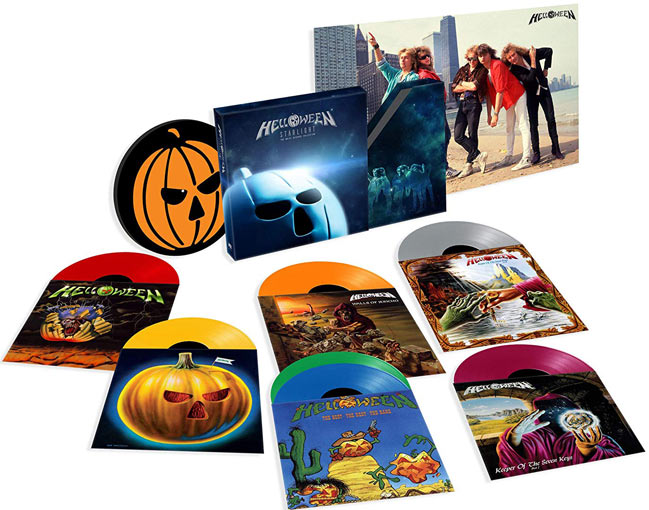 Helloween-Starlight-coffret-collector-Vinyle-edition-limitee-coloree