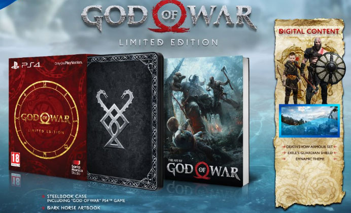 god-of-war-edition-collector-PS4-2018-Steelbook-artbook