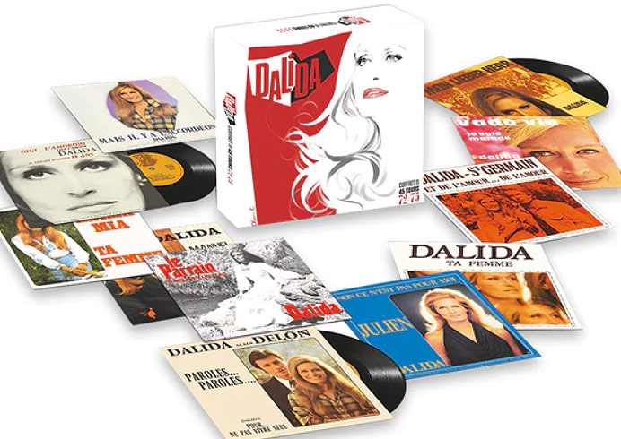 Dalida coffret vinyle 45t edition collector limitee 2022 35 anniversaire
