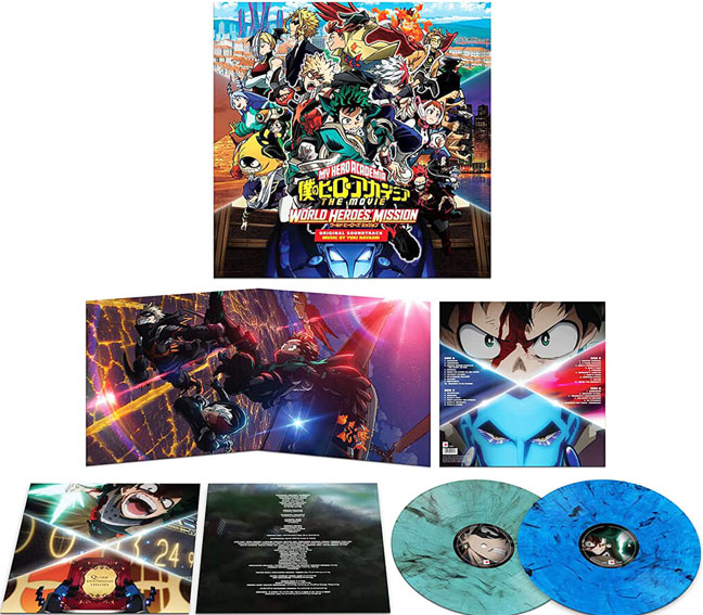 My Hero Academia World Heroes Mission ost soundtrack vinyl lp edition collector