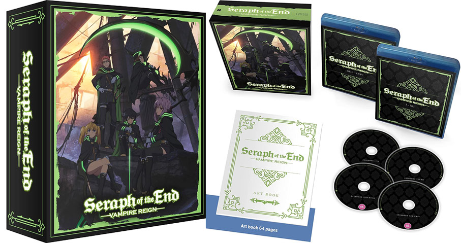 Seraph end vampire reign coffret integrale edition collector anime bluray dvd