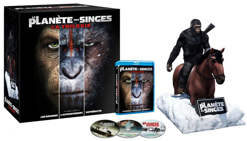 coffret-trilogie-planete-des-singes-figurine-Blu-ray-2018