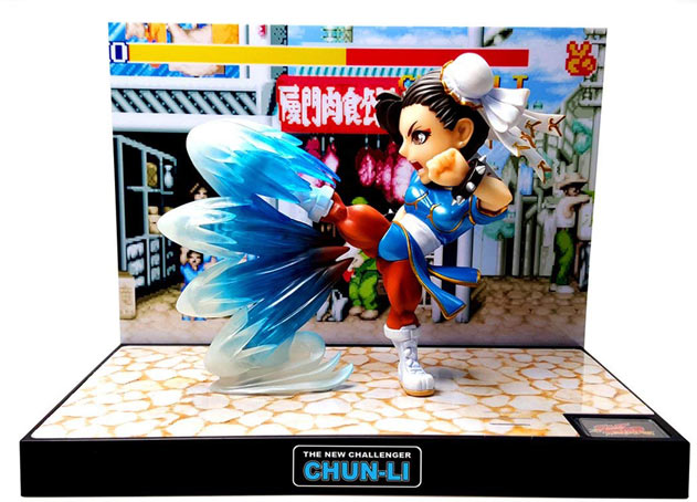 Figurine-chun-li-Street-fighter-LED-son-sound-new-challenger
