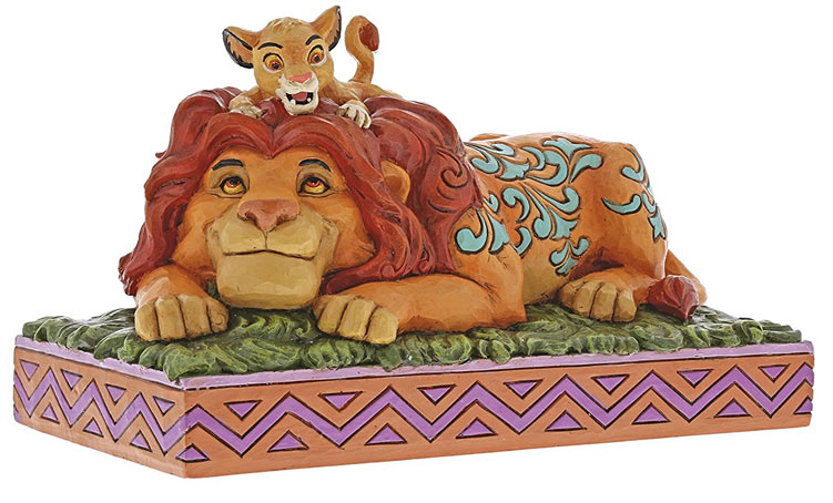 Figurine-Le-roi-lion-Simba-mufasa-collector-collection-Disney