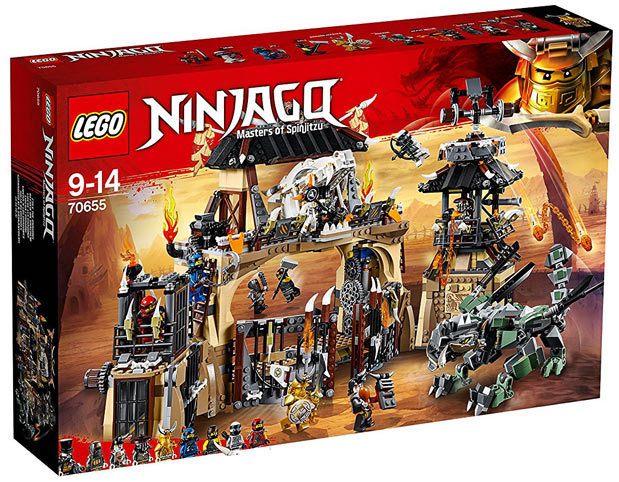 Lego-ninjago-taniere-dragon-70655-collection