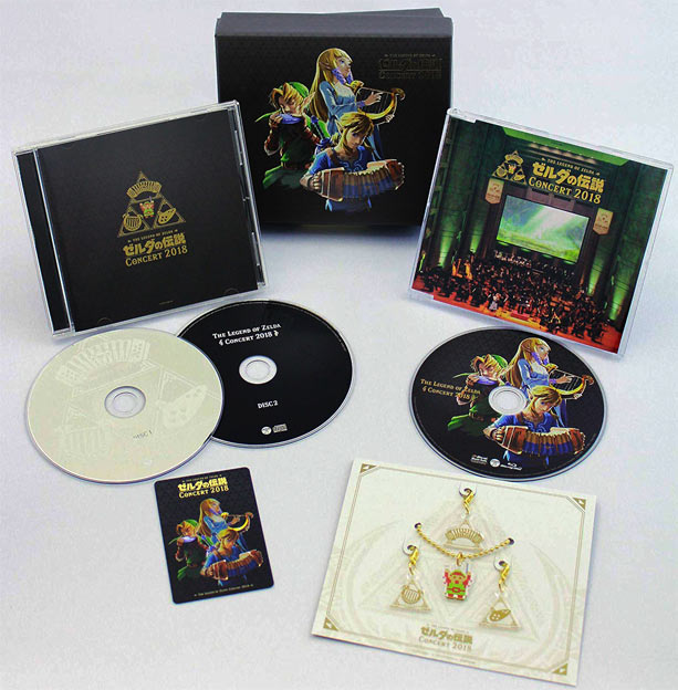 Legend of zelda concert Blu ray dvd cd