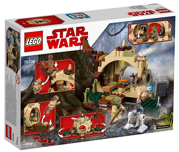 Lego-75208-Yoda-Hut-cabanne-Yoda-entrainement-Luke-collector-2018