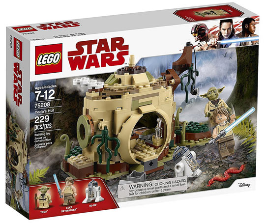 Lego-Star-wars-Solo-75208-Yoda-Hut-cabanne-2018