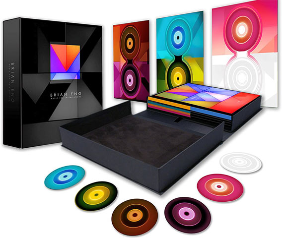 Brian-eno-music-for-installations-coffret-collector-edition-limitee-numerote-CD-Vinyle