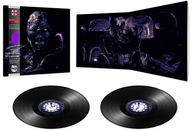 double vinyle lp gatefol ost soundtrack Resident Evil 3