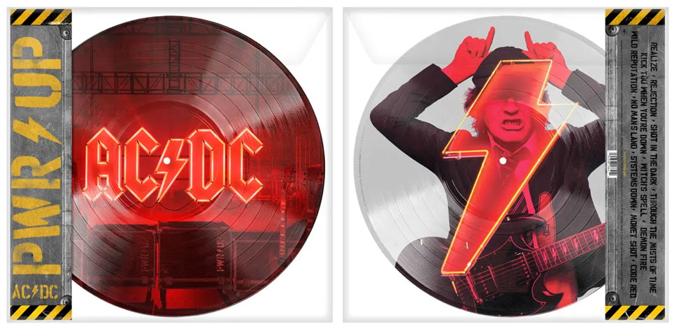 ACDC Power Up Vinyl Picture Disc edition limitee