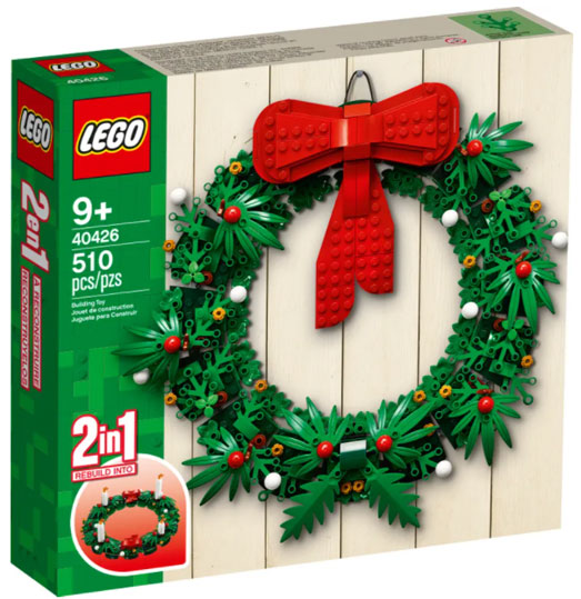 Lego couronne de Noel 40426