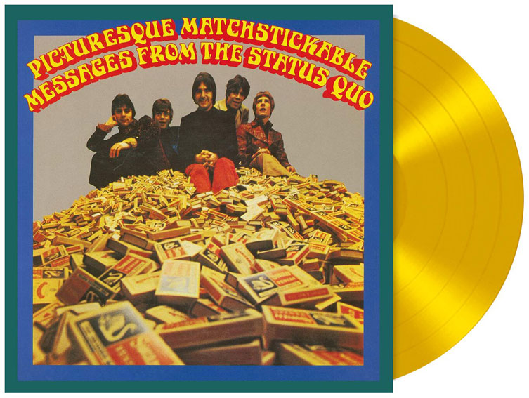 Status quo picturesque matchstickable Vinyle LP colore