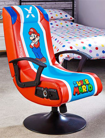 fauteuil jeux video super mario nintendo collection