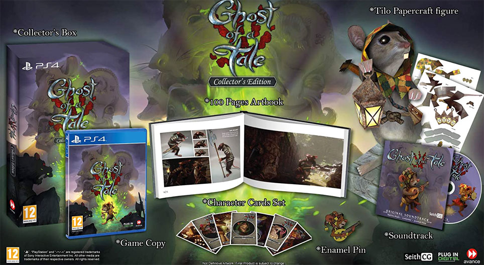 ghost of a tale coffret collector figurine pop PS4