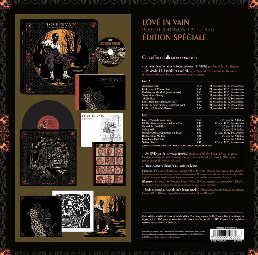 Love-in-vain-Dupont-Mezzo-edition-limitee-Vinyle-BD-DVD