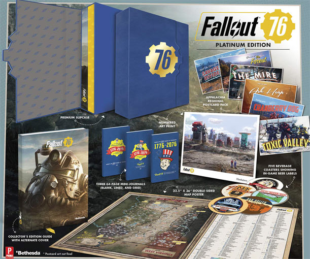 artbook-guide-jeu-edition-Collector-limitee-Fallout-76-platinum-